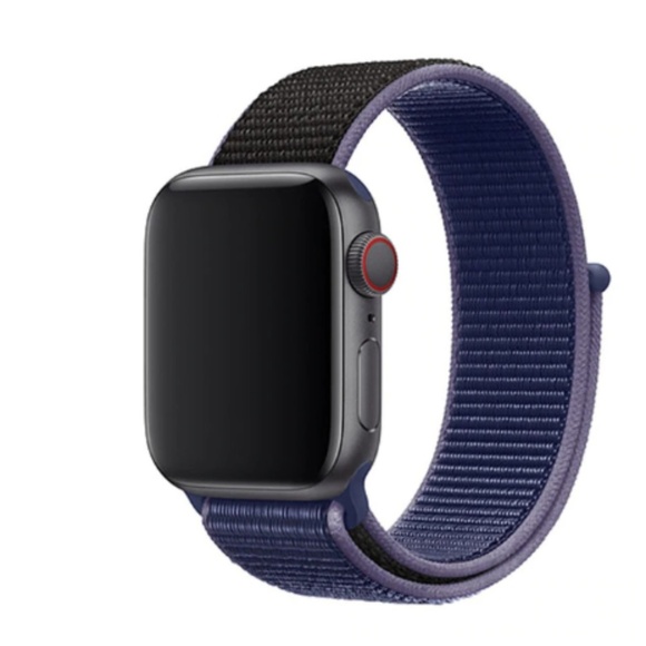NEW[BAND] Midnight Blue Strap Loop For Apple Watch - Picture 3 of 6